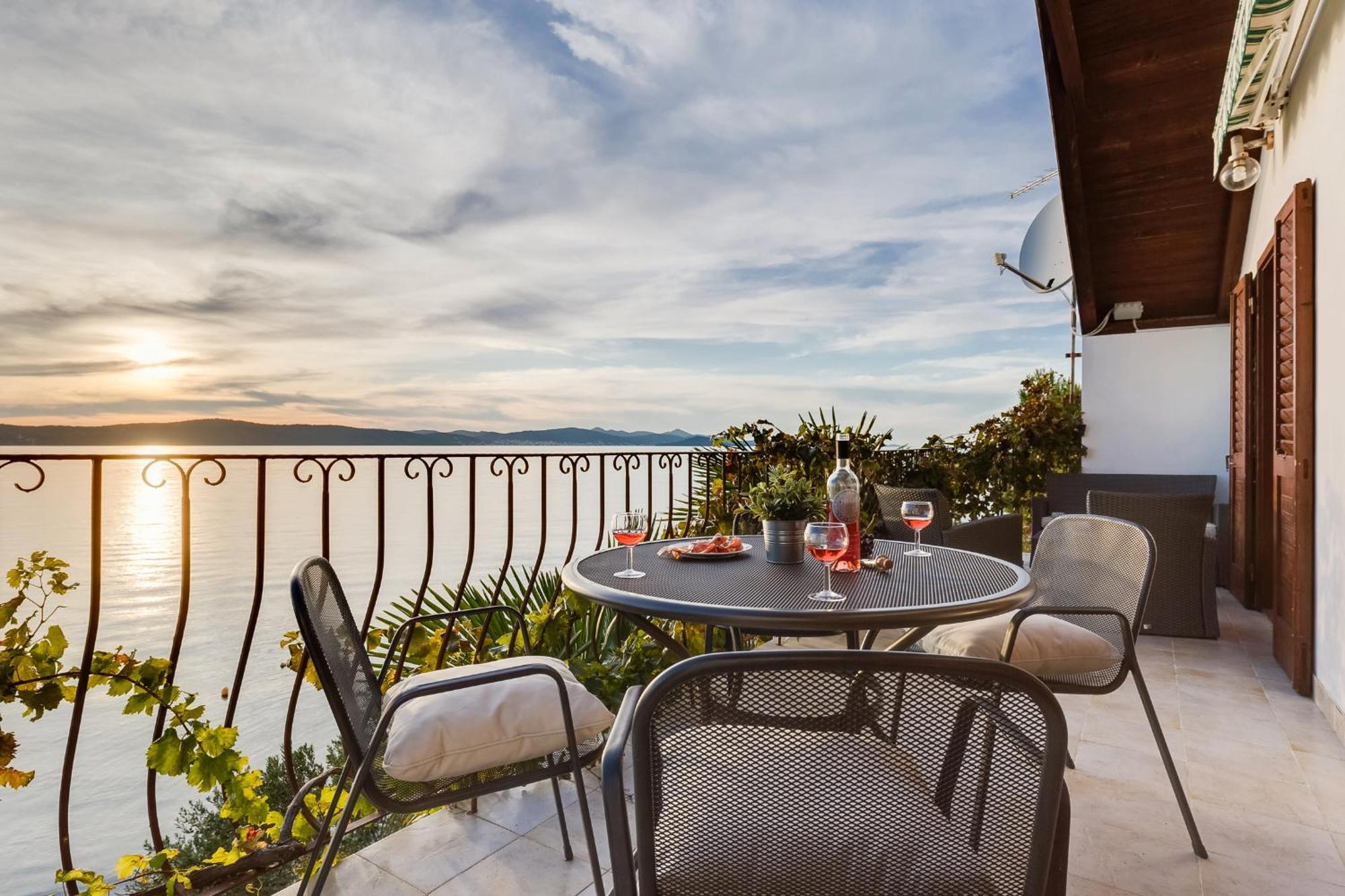 Sunset Family House In Bibinje On The Beach Εξωτερικό φωτογραφία